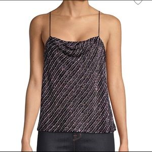 Parker Sequined Top Sz M
